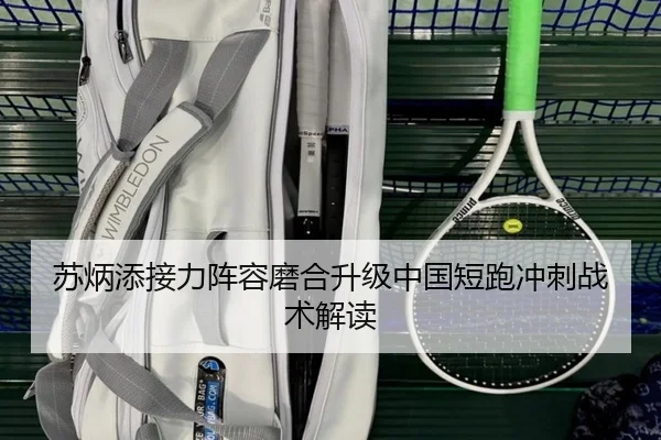 苏炳添接力阵容磨合升级中国短跑冲刺战术解读